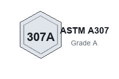 ASTM A307 Grade A marking