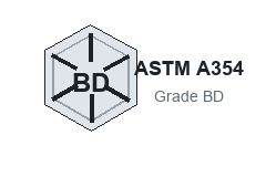 ASTM A354 Grade BD marking
